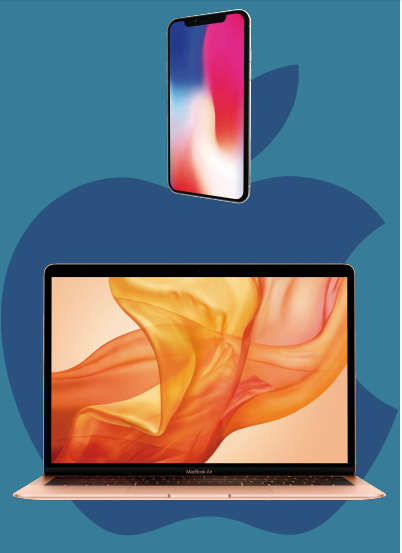 Tentez de gagner 1 iphoneX et 1 Macbook Air