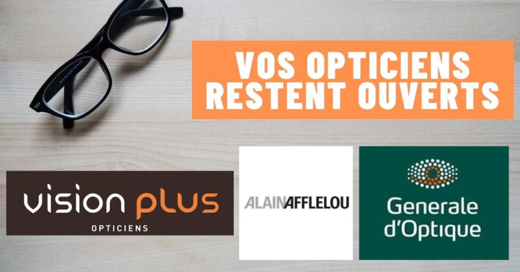 Vos opticiens restent ouverts au Centre Commercial Villejuif 7